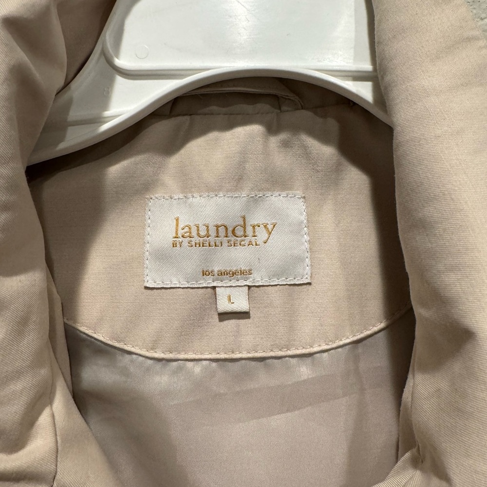 Rain Jacket, creme beige